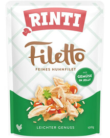 RINTI Filetto in Jelly Chicken&Vegetables - poulet et légumes en gelée - 100 g