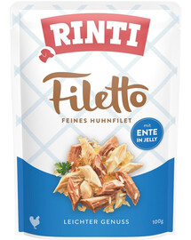 RINTI Filetto in Jelly Chicken&Duck - poulet & canard en gelée - 100 g