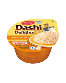 INABA Cat Dashi Delights - bouillon poulet - 70 g