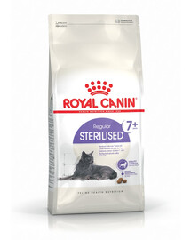ROYAL CANIN Sterilised +7 Aliments secs pour chats stérilisés âgés de 7 ans et plus 20 kg (2x10 kg)