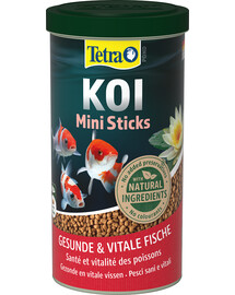 TETRA Pond KOI Mini Sticks - Granulés pour petites carpes Koi en croissance - 1 L