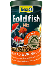 TETRA Alimentation Pond Goldfish Mix - Mélange alimentaire pour poissons rouges de bassin - 1 L