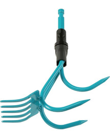 GARDENA Combisystem Râteau 2 en 1 avec griffes