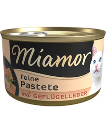 MIAMOR Pastete Poultry Liver - pâtée de foie de volaille 85g