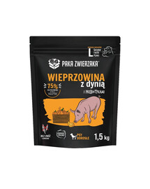 PAKA ZWIERZAKA Seventh Heaven Aliments secs Porc avec potiron L 1,5 kg