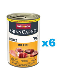 ANIMONDA GranCarno Adult dinde 6x400g