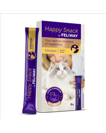 FELIWAY Happy Snack 6x15 g snack crémeux pour chats