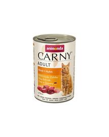 ANIMONDA Carny Boeuf & Poulet 400 g