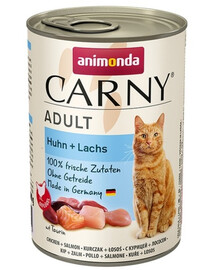ANIMONDA Carny Adult poulet et saumon 400 g