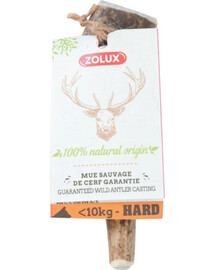 ZOLUX - Friandise naturelle pour chiens Bois de cerf entiers durs - XS