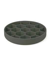 ZOLUX - Bol gris ralentisseur en silicone - L
