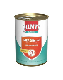 RINTI Canine Kidney-diet/Renal chicken - au poulet en cas d'insuffisance rénale - 400 g