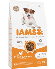 IAMS ProActive Health Adult Small & Medium Breed Chicken 3 kg