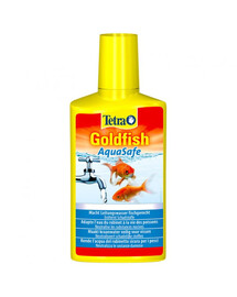 TETRA Goldfish AquaSafe - transforme l'eau du robinet en une eau d'aquarium - 100 ML