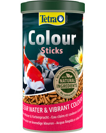 TETRA Pond Colour Sticks – Granulés pour améliorer la couleur des poissons de bassin - 1 L