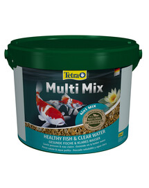 TETRA Pond Multi Mix - mélange de base pour poissons d'étang - 10 L