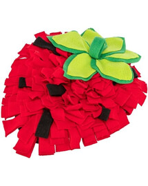 TRIXIE Tapis olfactif pour cavies et lapins, fraise, rouge 33 × 40 cm
