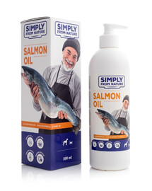 SIMPLY FROM NATURE Salmon oil - Huile de saumon - 500 ML