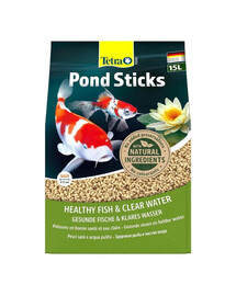 TETRA Pond Sticks - nourriture de base pour les poissons d'étang - 15 L