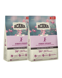 ACANA First Feast Cat 2x340 g nourriture pour chatons