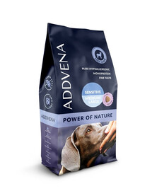 ADDVENA Power of Nature Sensitive Medium&large 10 kg Agneau pour les chiens sensibles de moyenne et grande race