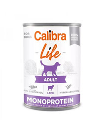 CALIBRA Dog Life Adult Lamb - pour les chiens adultes - 400 g