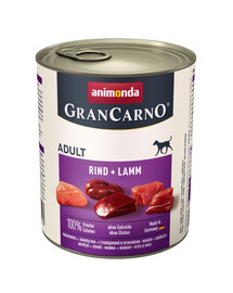 ANIMONDA Grancarno Chien Adulte boeuf et agneau 800 g