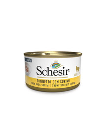 SCHESIR Thon avec surimi en gelée 85 g