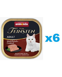 ANIMONDA Vom Feinsten Classic Lot cocktails de viande 6 x 100 g