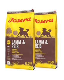 JOSERA Lamm&Reis - Agneau&Riz - 2 x 12,5kg