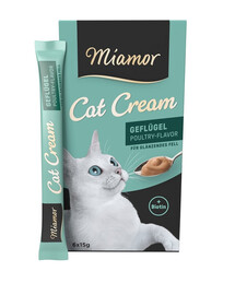 MIAMOR Cat Cream crème de volaille 6x15 g