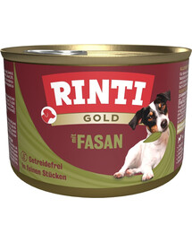 RINTI Gold Pheasant Mini Faisan 185 g pour les chiens de petite race