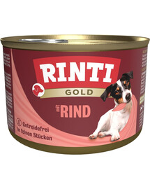 RINTI Gold Beef Mini Viande bovine pour petites races 185 g
