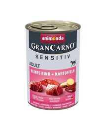 ANIMONDA Grancarno Sensitive Boeuf avec pomme de terre 400 g