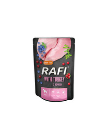 DOLINA NOTECI Rafi - pâtée pour chiens adultes de toutes races avec de la dinde - 300 g