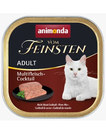 ANIMONDA Vom Feinsten Chat Adulte Cocktail de viandes 100 g