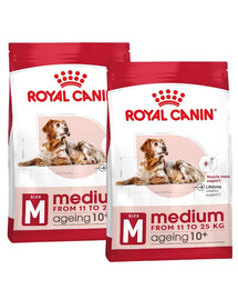 ROYAL CANIN Medium Ageing 10+ 2 x 15 kg