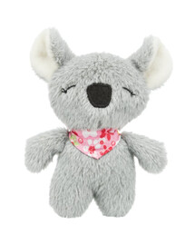 TRIXIE Jouet pour chat Koala, peluche 12 cm avec herbe à chat