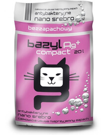 BAZYL Ag+ - litière Compacte - 20 l