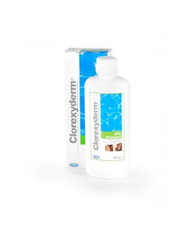 GEULINICX Clorexyderm Shampoo 4% 250ml shampooing concentré pour chiens et chats