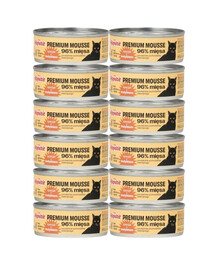 COMFY APPETIT PREMIUM Mousse à la dinde pour chats 12x85 g
