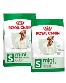 ROYAL CANIN Mini Adult croquettes pour chiens adultes, petites races 2x8kg