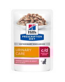HILL'S Prescription Diet Feline c/d Urinary Stress Losos 85 g