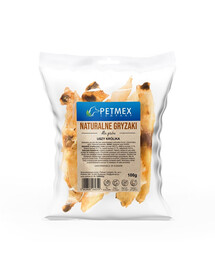 PETMEX Oreilles de lapin 4x100g mâchoire naturelle pour chien