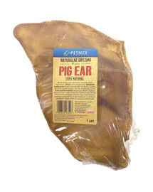 PETMEX Oreille de porc 6 pcs. mâchoire naturelle pour chien