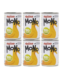 COMFY APPETIT Mono Duck Aliment monoprotéique avec canard 6x400 g