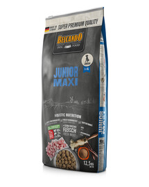 BELCANDO Junior Maxi L-XL - Croquettes de volaille & riz pour jeunes chiens de grandes races à partir de 4 mois 12.5 kg