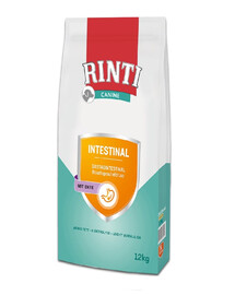 RINTI Canine Intestinal Duck - au canard pour chiens avec problèmes gastro-intestinaux - 12 kg