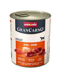 ANIMONDA Grancarno Chien Adulte boeuf/poulet 800