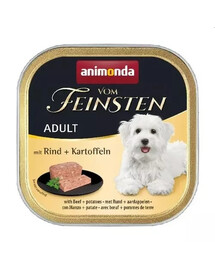 ANIMONDA Vom Feinsten Bœuf/Pomme De Terre 150 g